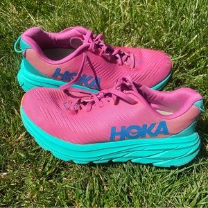 HOKA-Rincon 3 Women’s running sneaker Pink 6.5